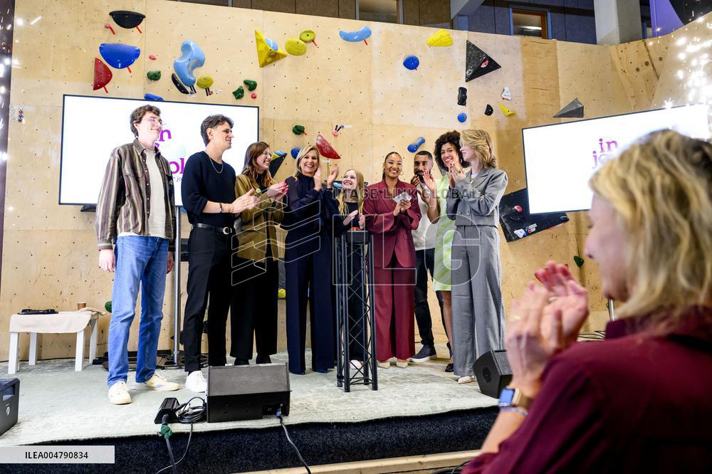 Queen Maxima Launches In Je Bol - Utrecht