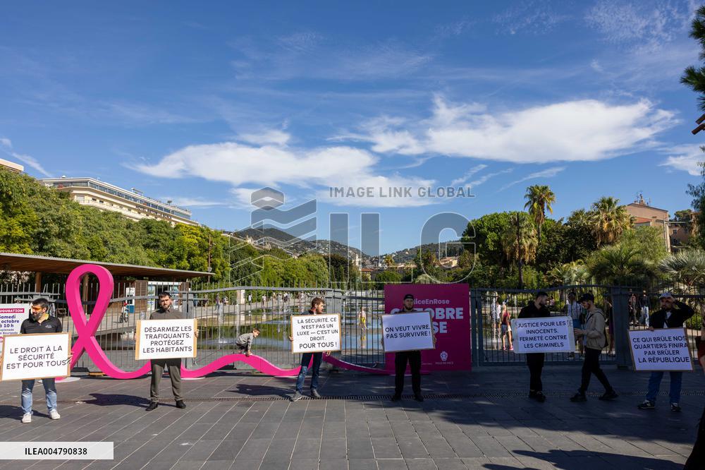 Tribute to The Victims of The Shooting on 3 October 2025 in Les Moulins - Nice