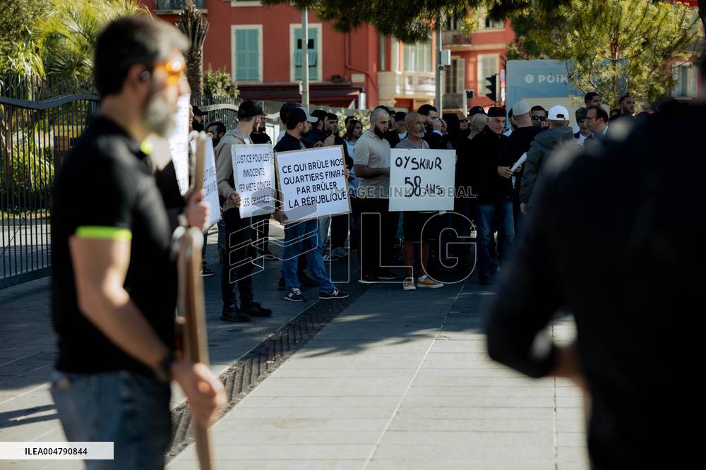 Tribute to The Victims of The Shooting on 3 October 2025 in Les Moulins - Nice