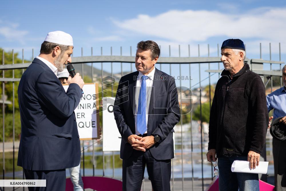 Tribute to The Victims of The Shooting on 3 October 2025 in Les Moulins - Nice