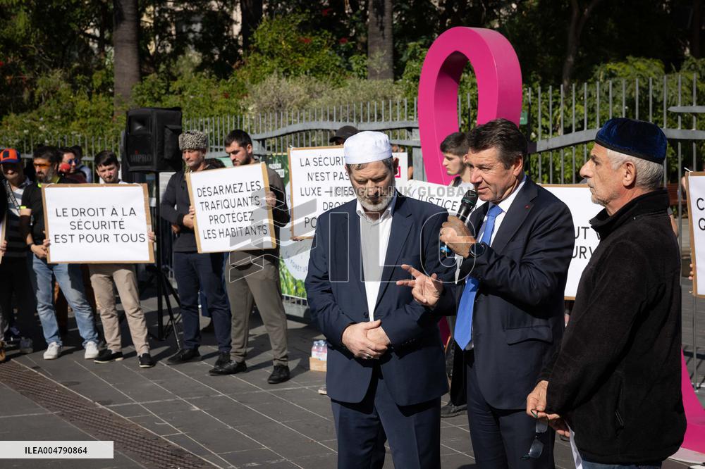 Tribute to The Victims of The Shooting on 3 October 2025 in Les Moulins - Nice