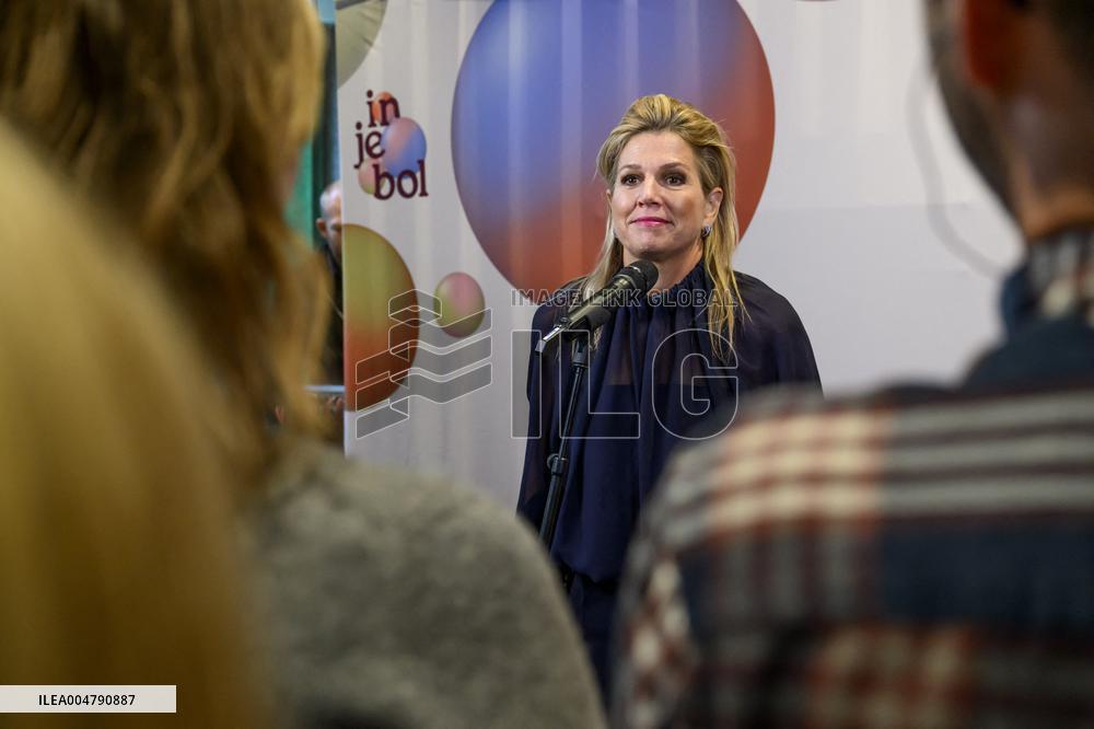 Queen Maxima Launches In Je Bol - Utrecht
