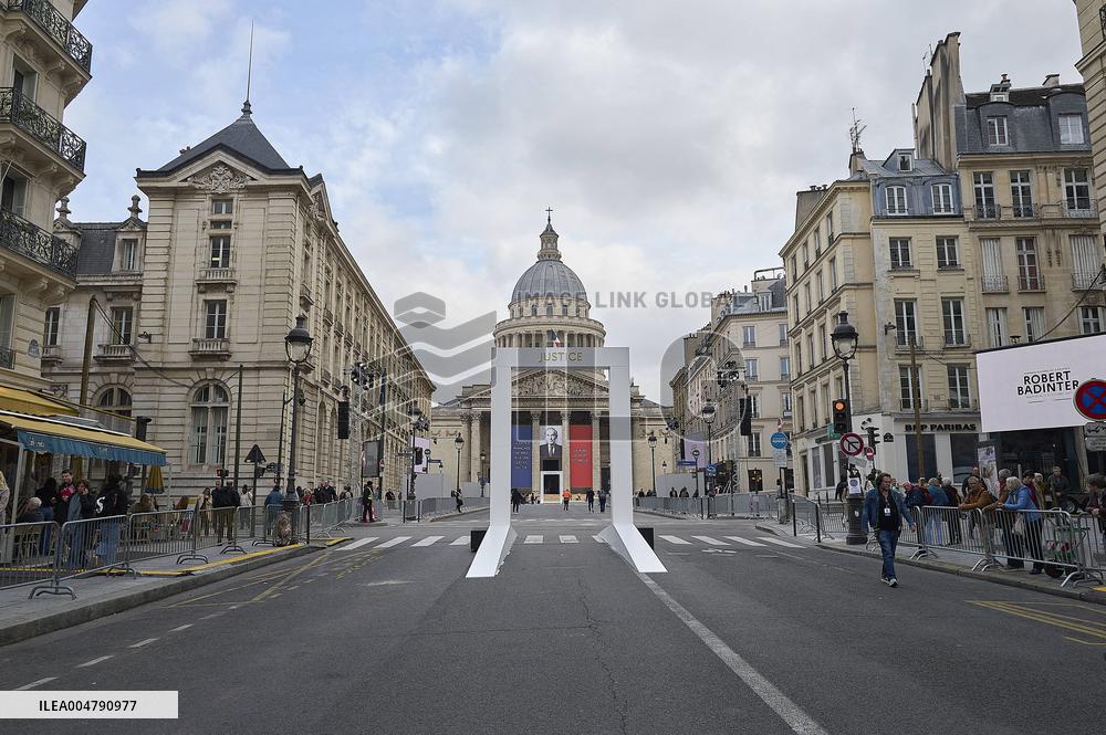 Preparation and Rehearsal for The Tribute to Robert Badinter - Paris