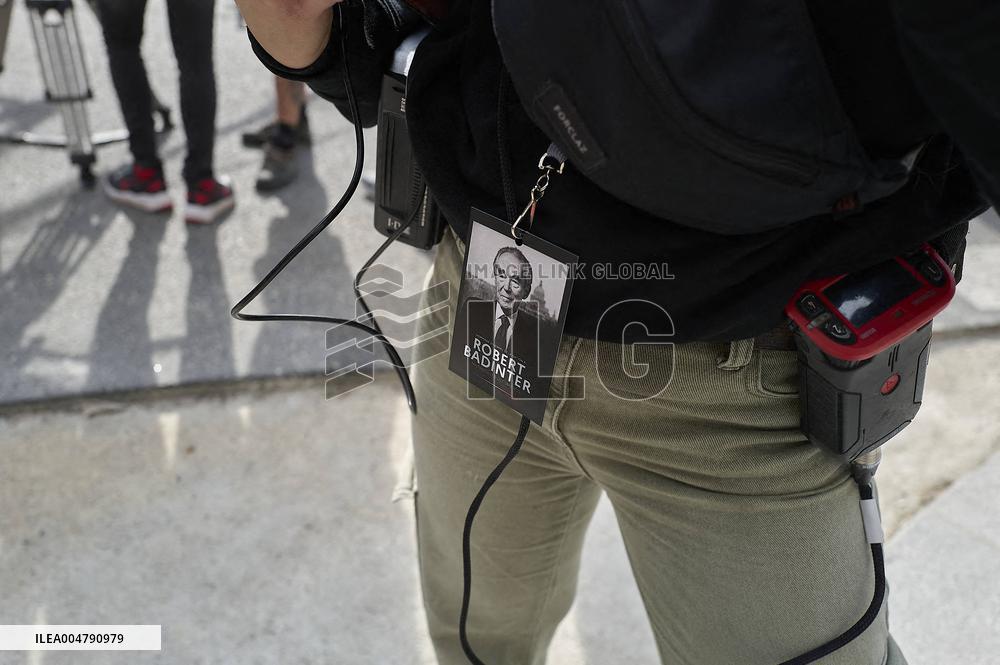 Preparation and Rehearsal for The Tribute to Robert Badinter - Paris