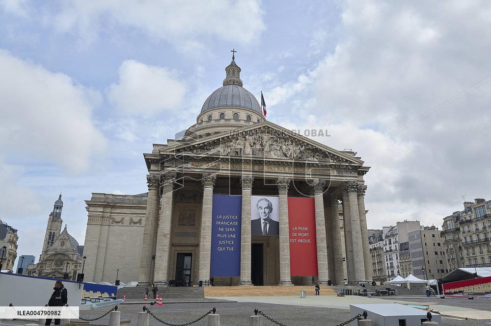 Preparation and Rehearsal for The Tribute to Robert Badinter - Paris