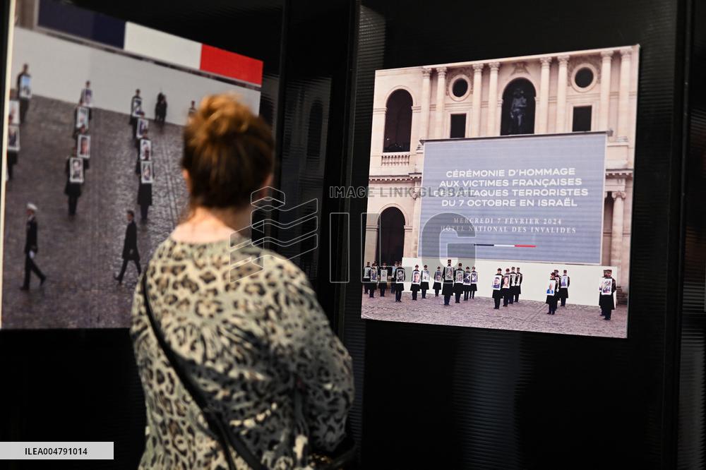 Exhibition Paying Tribute to The Victims of 7 October - Paris