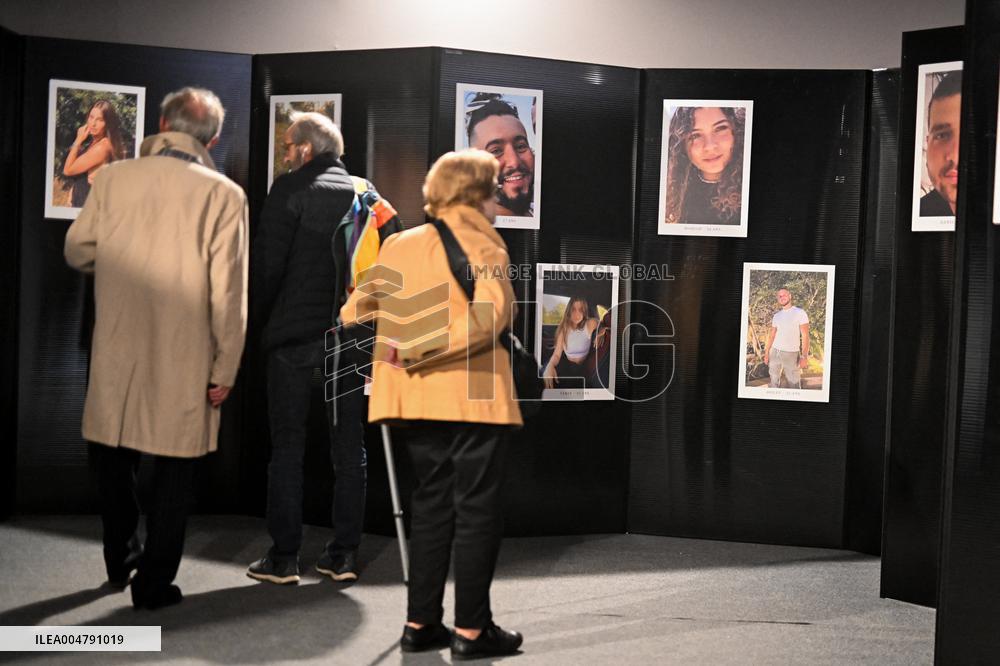 Exhibition Paying Tribute to The Victims of 7 October - Paris