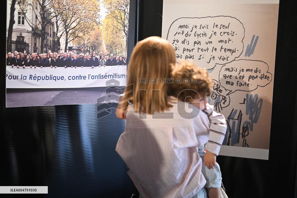 Exhibition Paying Tribute to The Victims of 7 October - Paris