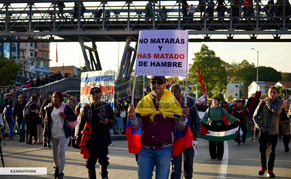 Pro-Palestine Demonstrations on the Two-year Israel Attack by Hamas