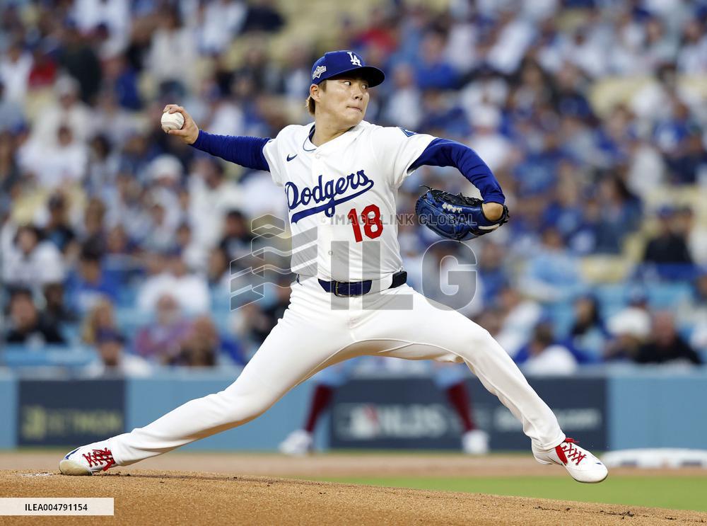 Baseball: Division Series between Phillies and Dodgers