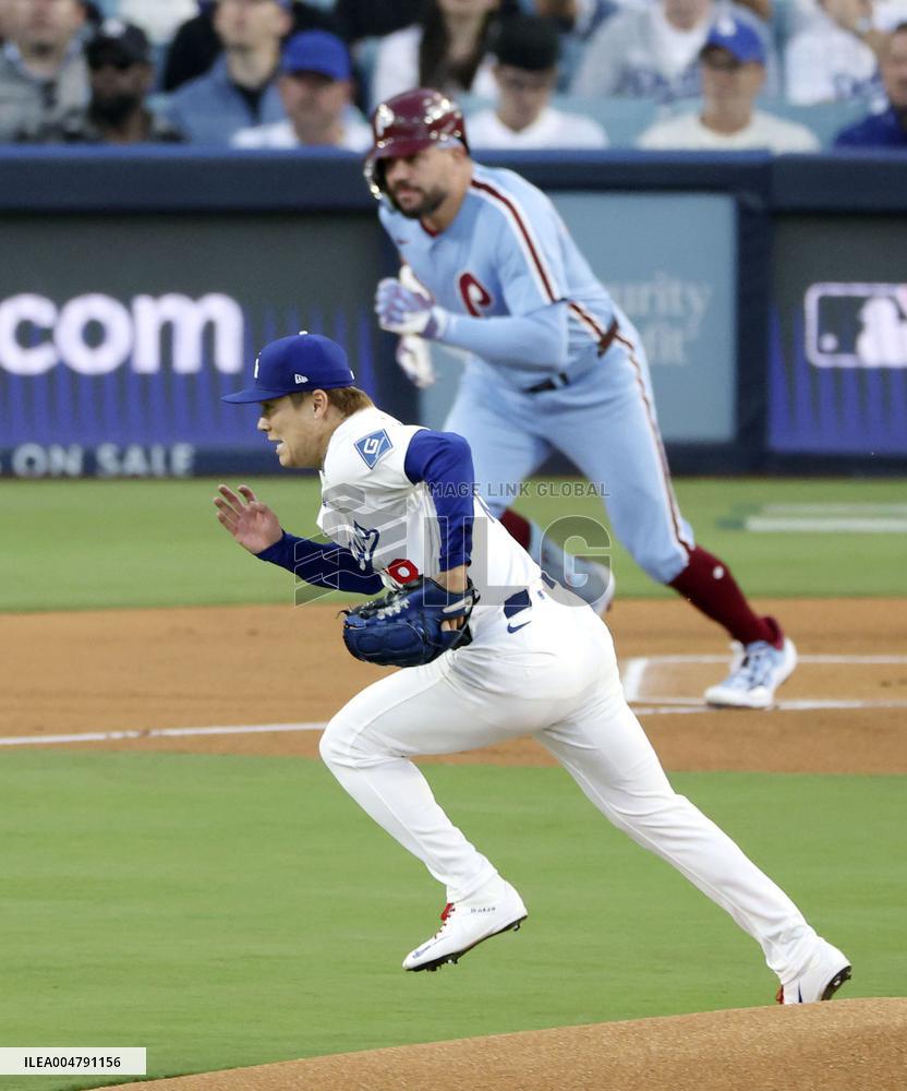 Baseball: Division Series between Phillies and Dodgers