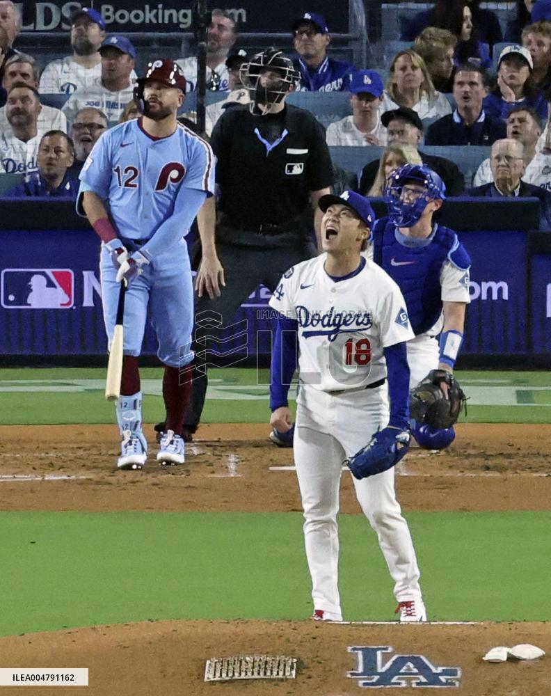 Baseball: Division Series between Phillies and Dodgers