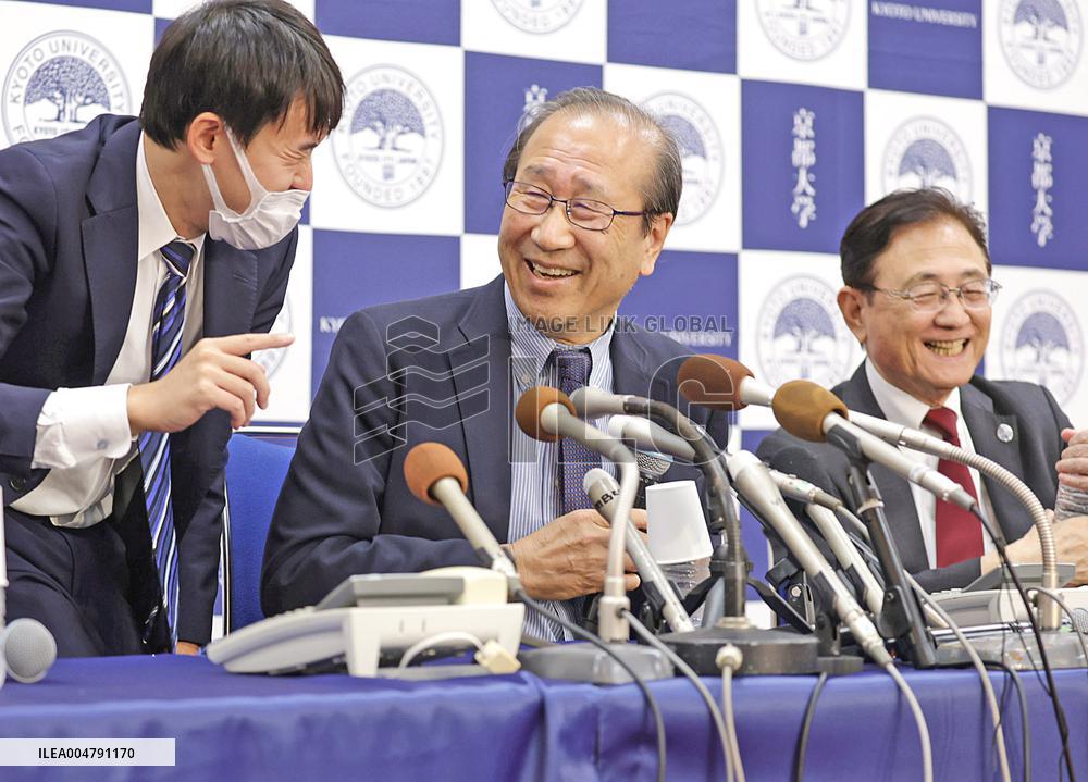Nobel Prize in Chemistry laureate Susumu Kitagawa, Executive Director and Vice President of Kyoto University