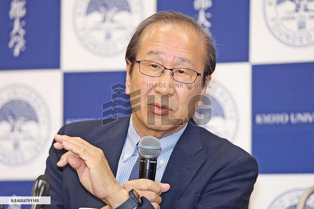 Nobel Prize in Chemistry laureate Susumu Kitagawa, Executive Director and Vice President of Kyoto University