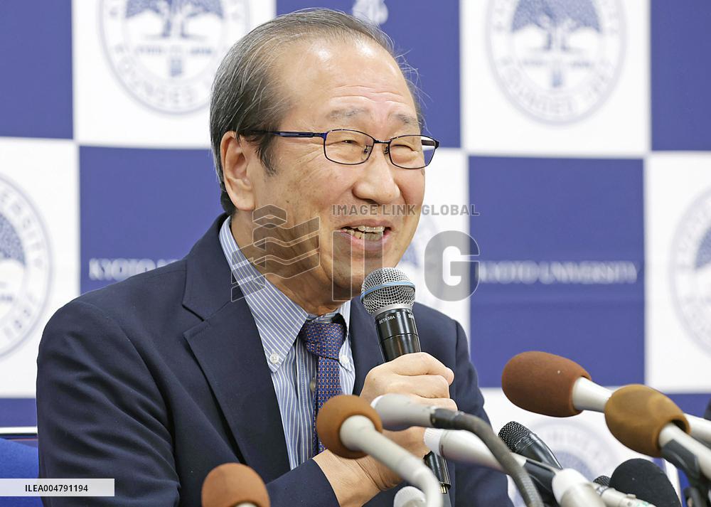 Nobel Prize in Chemistry laureate Susumu Kitagawa, Executive Director and Vice President of Kyoto University