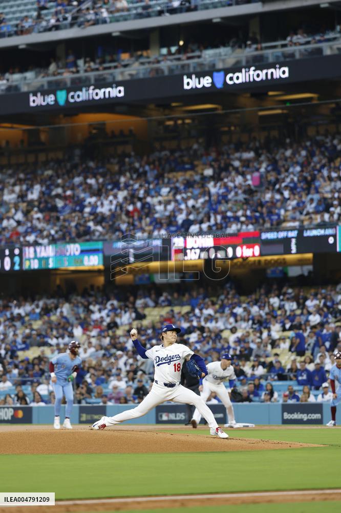 Baseball: Division Series between Phillies and Dodgers