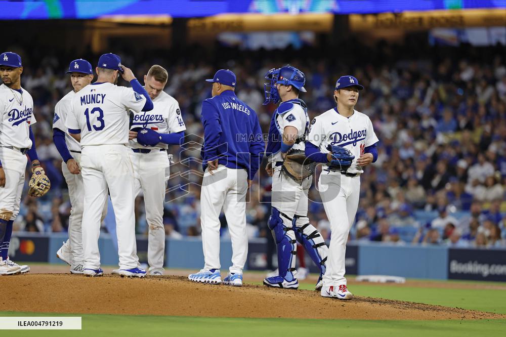 Baseball: Division Series between Phillies and Dodgers