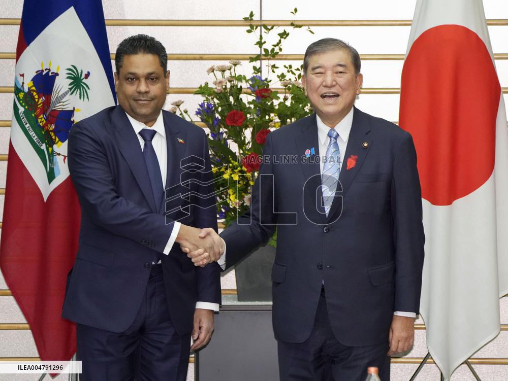 Haiti's Transitional Presidential Council head in Japan