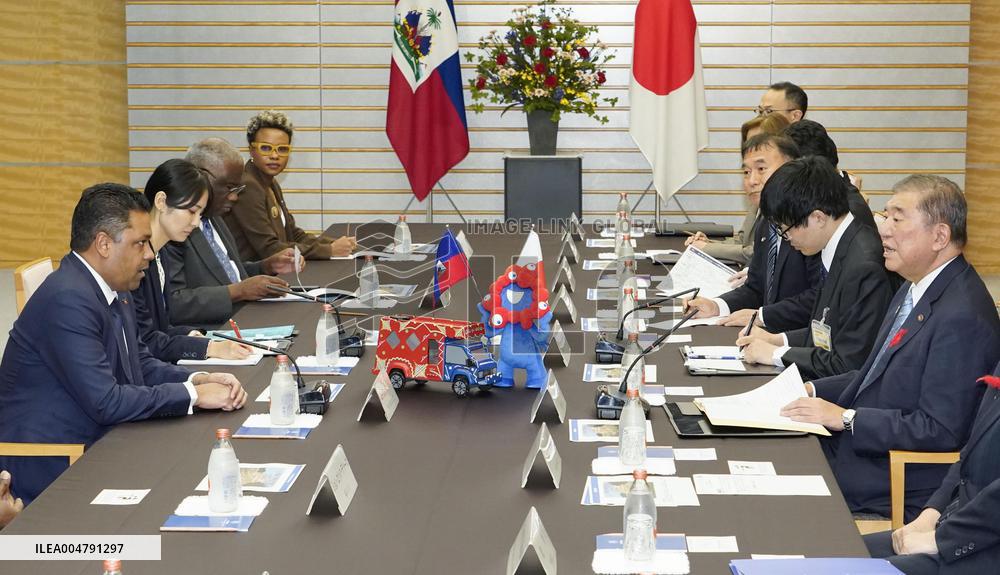 Haiti's Transitional Presidential Council head in Japan
