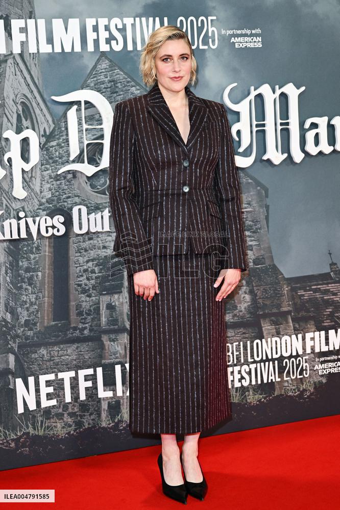 London BFI Wake Up Dead Man A Knives Out Mystery Premiere