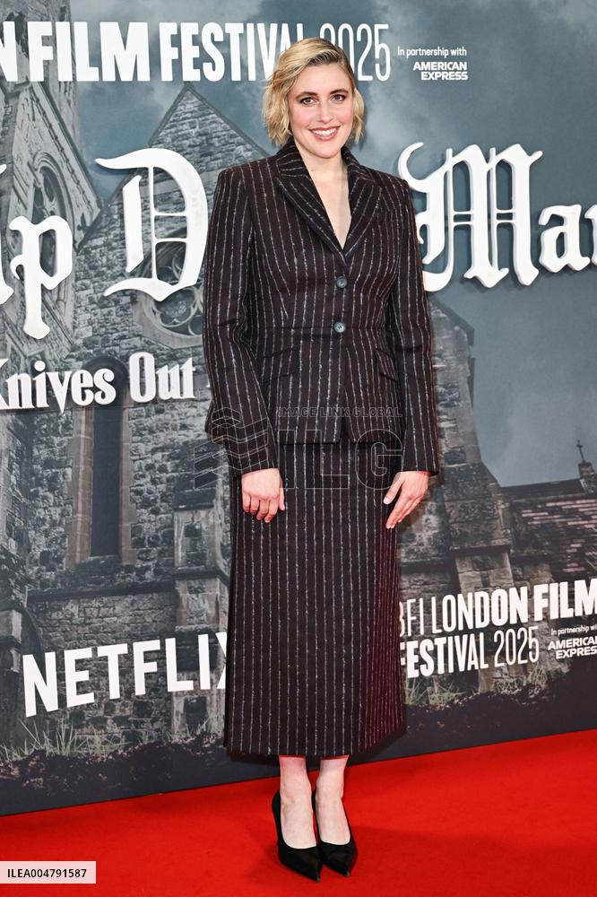 London BFI Wake Up Dead Man A Knives Out Mystery Premiere
