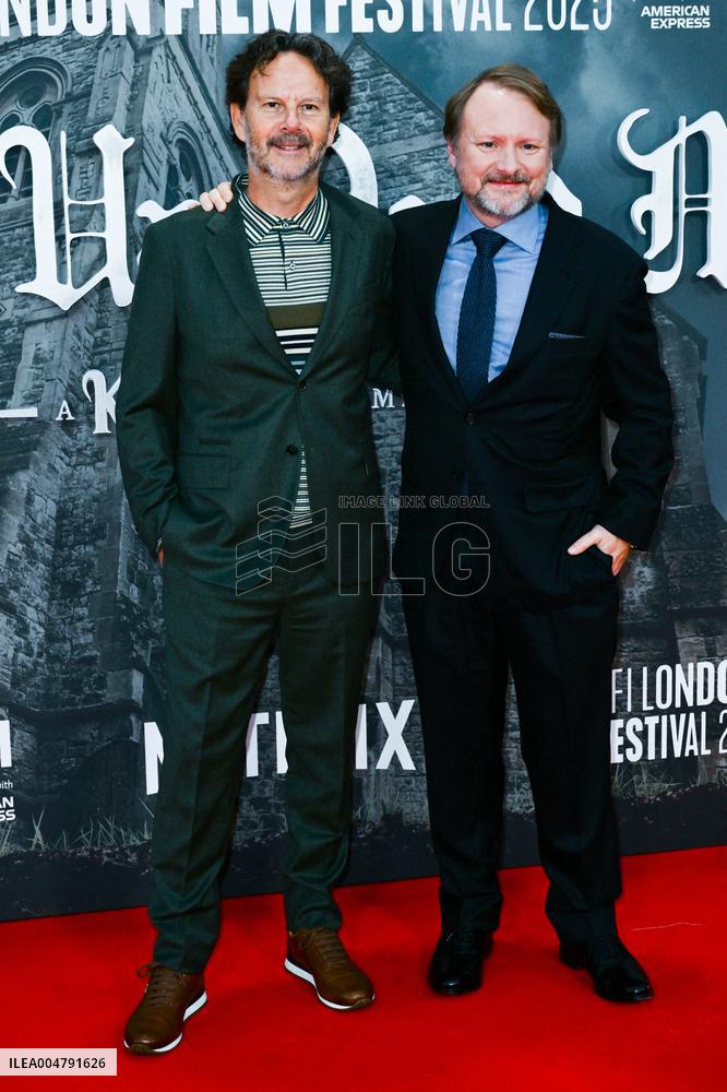 London BFI Wake Up Dead Man A Knives Out Mystery Premiere