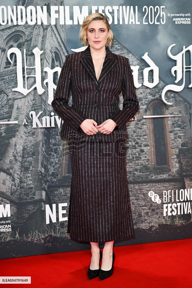 London BFI Wake Up Dead Man A Knives Out Mystery Premiere