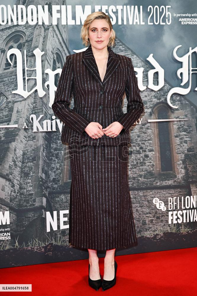 London BFI Wake Up Dead Man A Knives Out Mystery Premiere