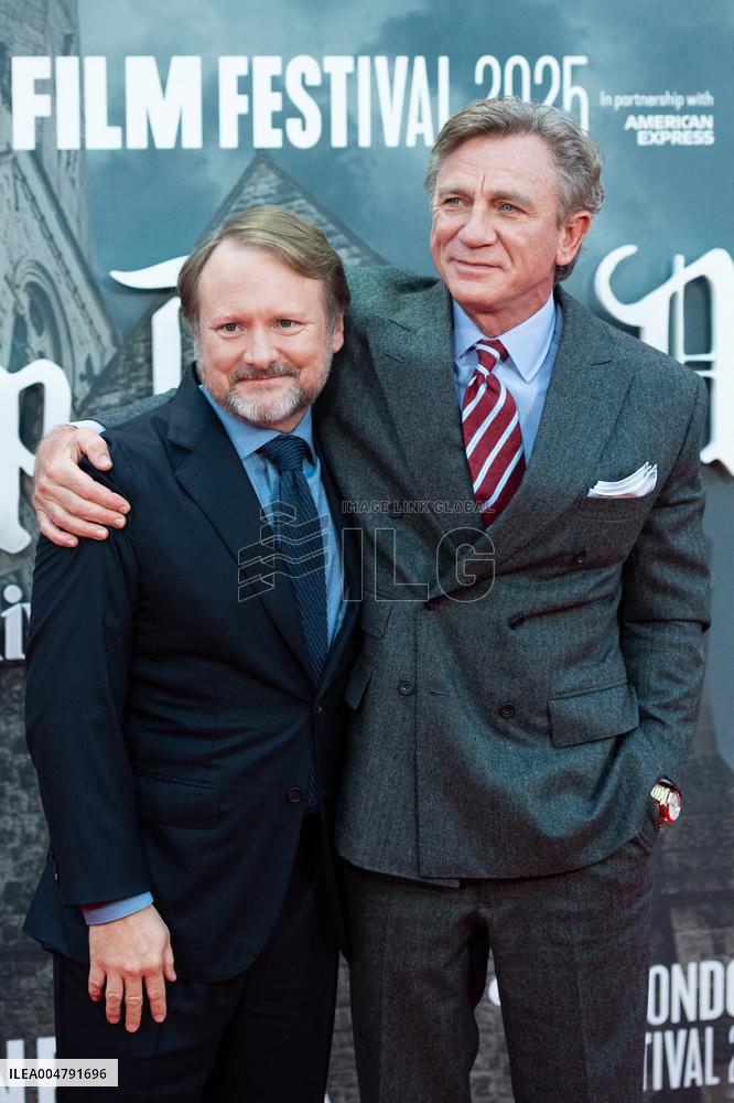 London BFI Wake Up Dead Man A Knives Out Mystery Premiere