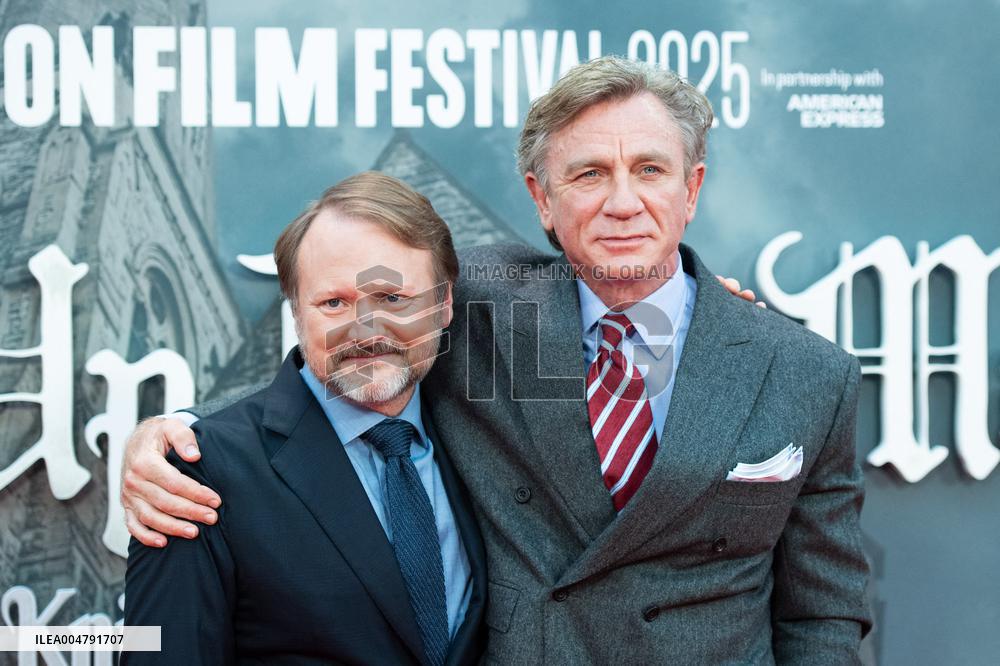 London BFI Wake Up Dead Man A Knives Out Mystery Premiere