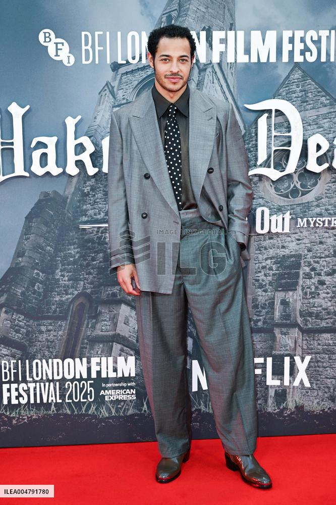 London BFI Wake Up Dead Man A Knives Out Mystery Premiere