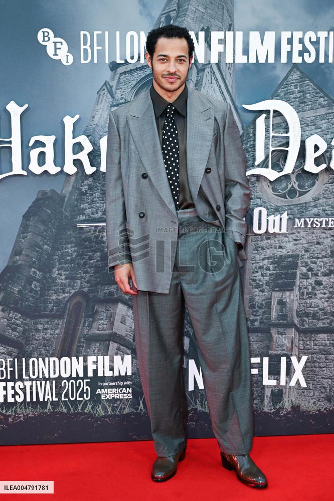 London BFI Wake Up Dead Man A Knives Out Mystery Premiere
