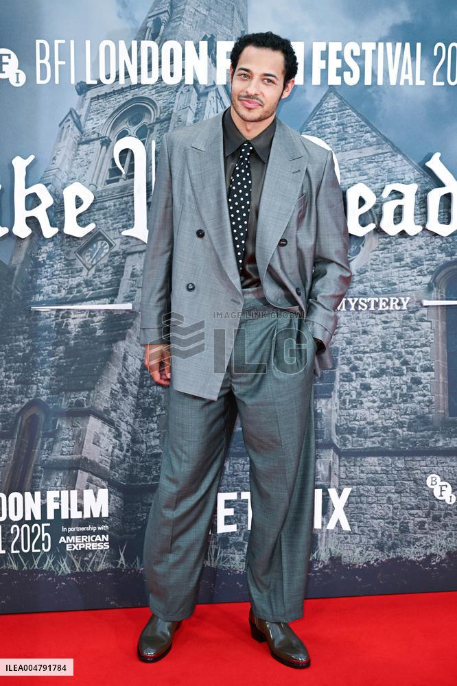 London BFI Wake Up Dead Man A Knives Out Mystery Premiere