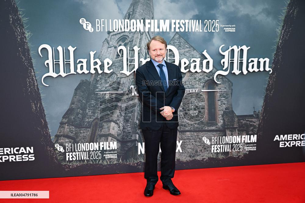 London BFI Wake Up Dead Man A Knives Out Mystery Premiere