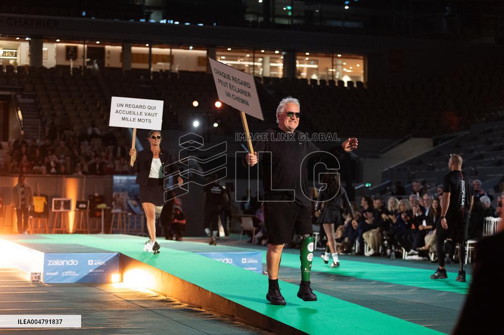 Runway For The Association Debout En Bouts At Roland-Garros