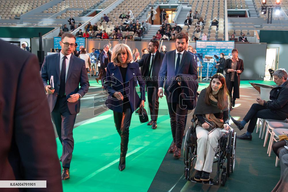 Runway For The Association Debout En Bouts At Roland-Garros