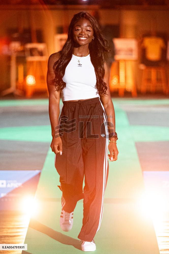 Runway For The Association Debout En Bouts At Roland-Garros