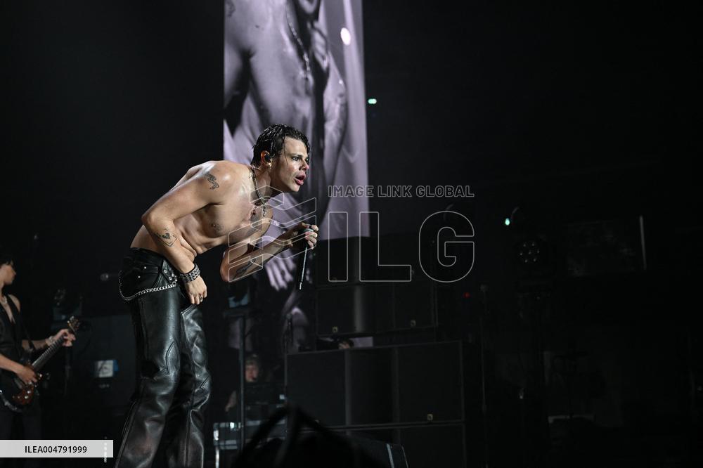 Yungblud performs at the Adidas Arena - Paris