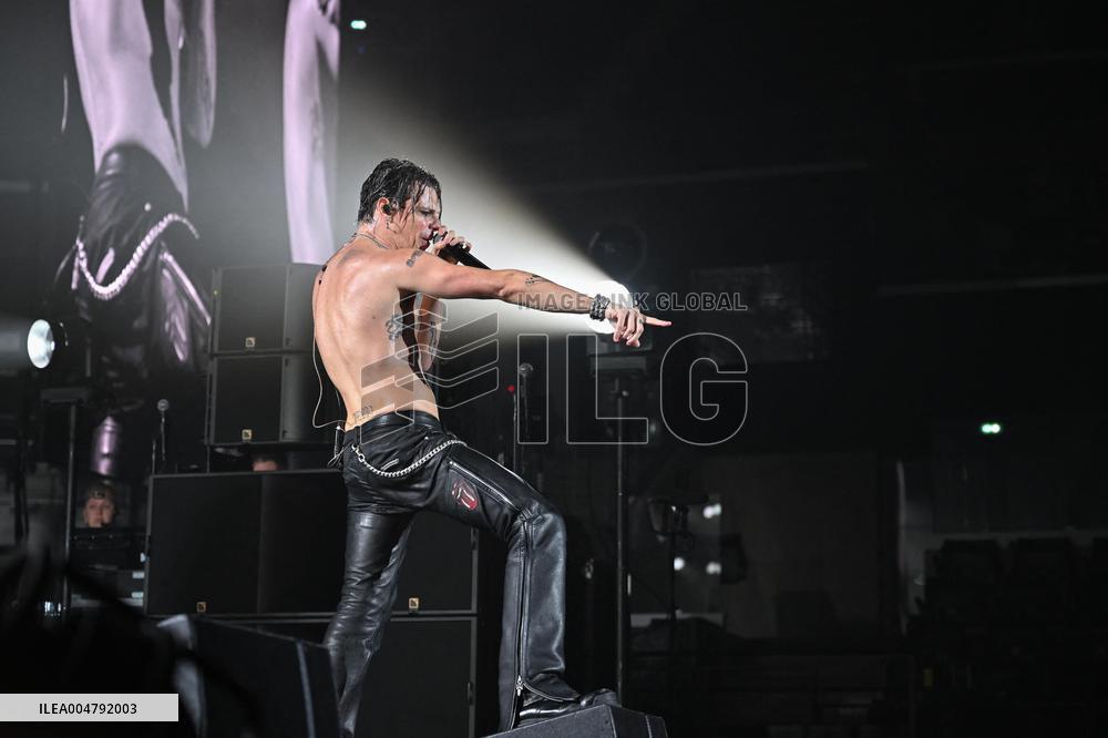Yungblud performs at the Adidas Arena - Paris