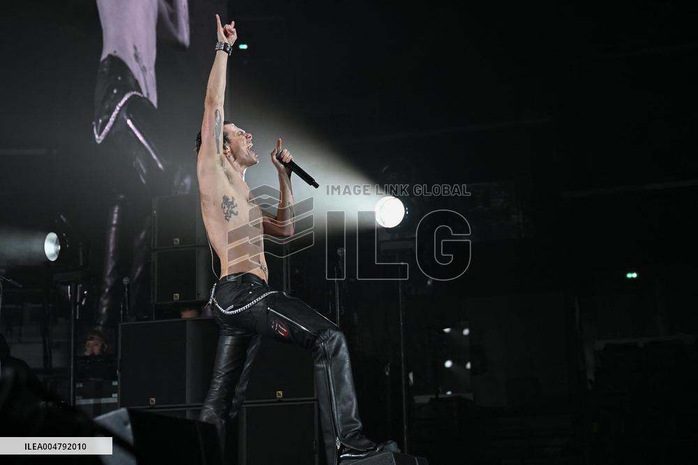Yungblud performs at the Adidas Arena - Paris