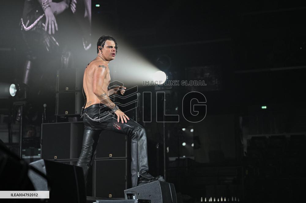 Yungblud performs at the Adidas Arena - Paris