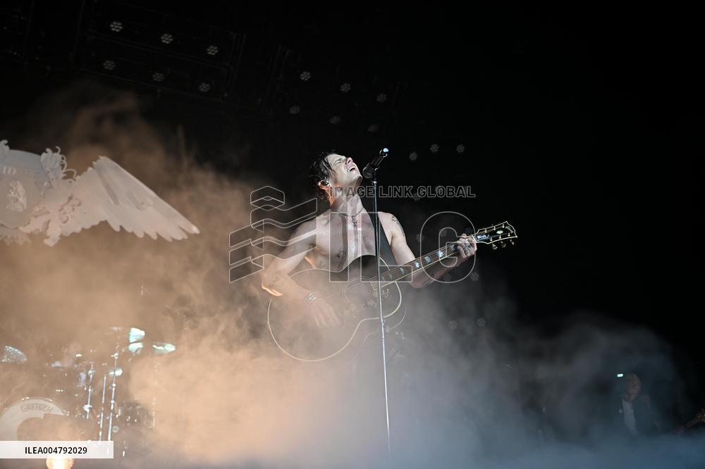 Yungblud performs at the Adidas Arena - Paris