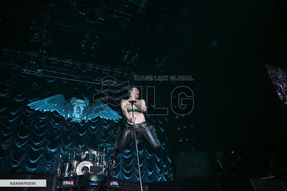 Yungblud performs at the Adidas Arena - Paris