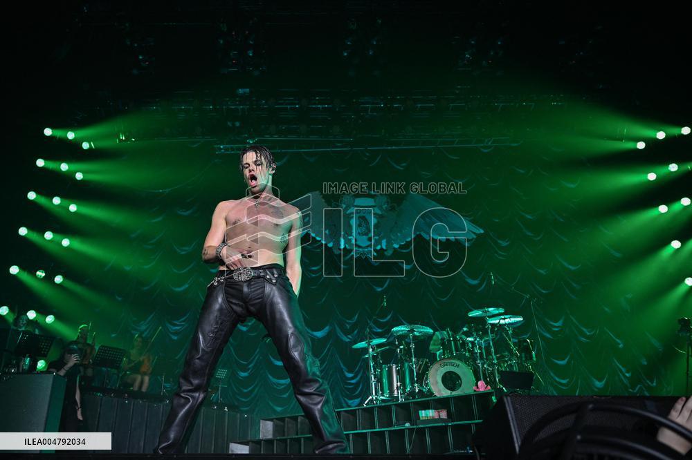 Yungblud performs at the Adidas Arena - Paris