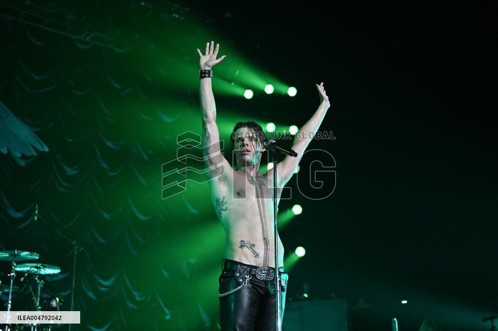 Yungblud performs at the Adidas Arena - Paris