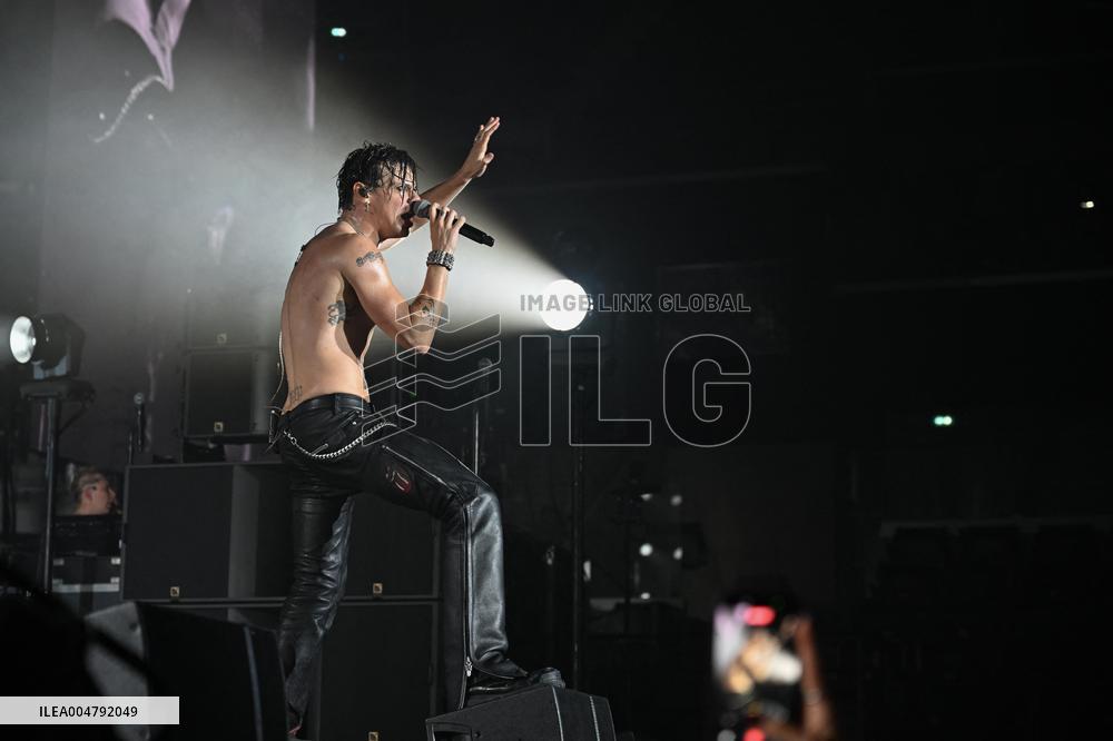 Yungblud performs at the Adidas Arena - Paris