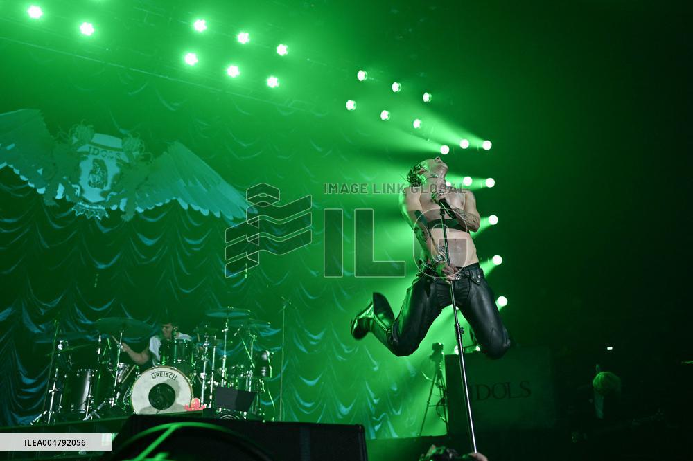 Yungblud performs at the Adidas Arena - Paris