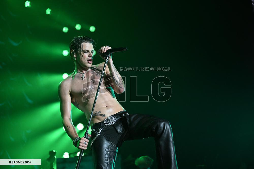 Yungblud performs at the Adidas Arena - Paris