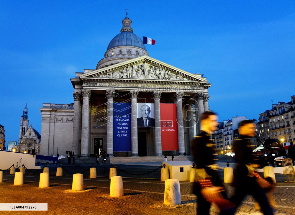Nation’s Tribute To Robert Badinter At The Pantheon - Paris