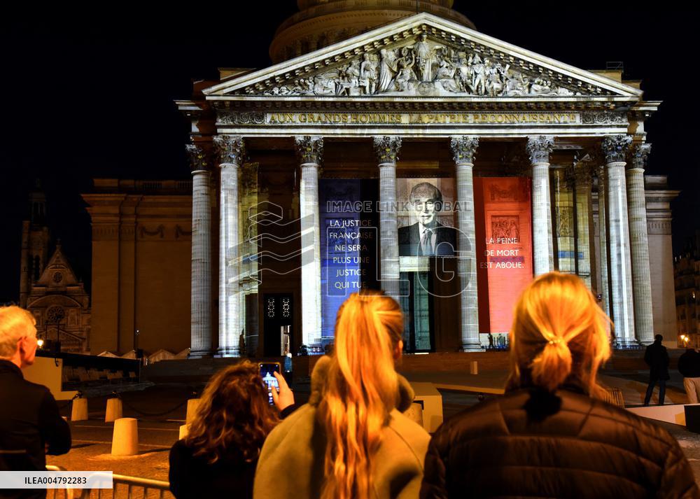 Nation’s Tribute To Robert Badinter At The Pantheon - Paris